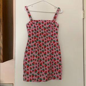 Dolls Kill Strawberry Dress Size M